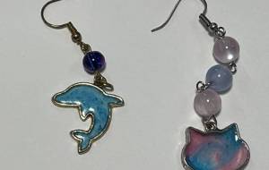 ドルフィンと猫ピアス - ねむ