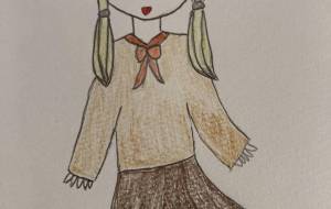 金色の髪の女の子 - ルイ