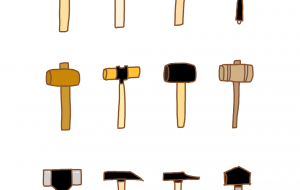 かなづちとハンマー - わきっちょ