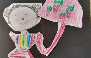 傘を持った女の子 - ユナルナ