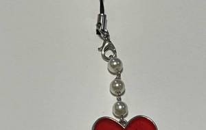 ハートのストラップ - ねむ