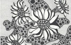 縦横無尽の向日葵たち - 阿部貴志