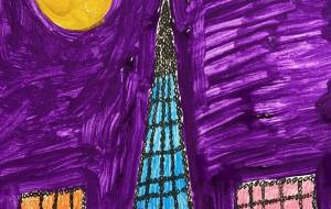 月夜のタワー - 【イベント】生命保険会社様の社内ポスター3モチーフコンペ