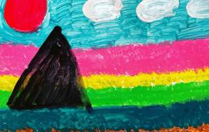 ある晴れた日の春の風景 - 笹谷正博