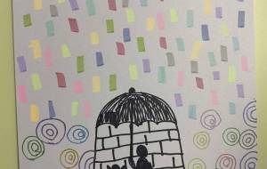 影の世界(雨の中の親子) - 姫華