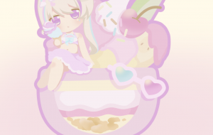 ゆめかわ♡フルーツパフェ - 安岡ひろ