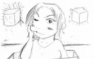 箱を操る娘 - 浅野雅之