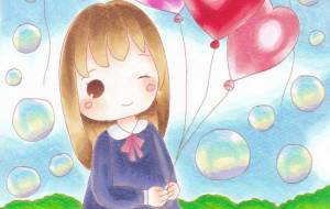 ハートの風船 - 【イベント】生命保険会社様の社内ポスター3モチーフコンペ