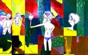 イラストコラージュ1 - 菅原たんぽぽ