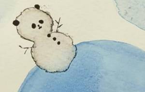 かよわい花とパンダ - ぴぴ