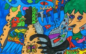 不思議な森に迷い込んだ少年 - 田中郷