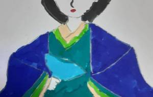 寒色系現代版お雛様 - 高瀬文章