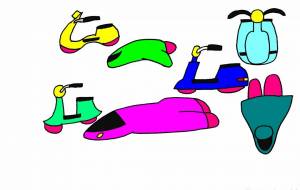 未来の乗り物 - 工房はんど yu-ma