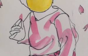 マスクの時代・5・落花 - 太田利三