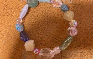 私が好きな色のビーズブレスレット - ミチェル