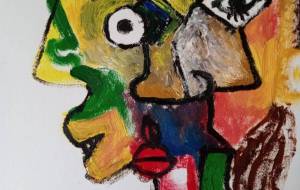 人の顔 - 絵円モモ(えまるもも)