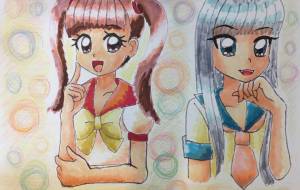 久々のアナログイラスト!コピック頑張った。 - ♢k_edge♢