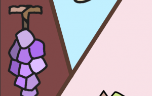 果物ステンドグラス - しずく