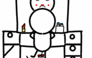 ドレッサーで、メイクぷにちゃん - しずく