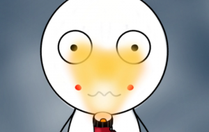 ぷにちゃん懐中電灯で遊ぶ - しずく