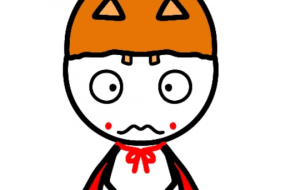 ハロウィンかぼちゃおばけぷにちゃん2 - しずく