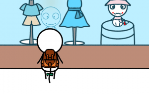 ショッピングにお出かけを、楽しむぷにちゃん - しずく