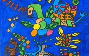 鳥の群衆 - 田中郷