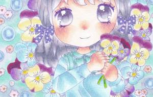 ビオラの花 - 風船マナミ