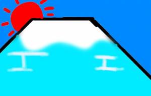 富士山 - にゃんこそばこ