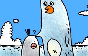 ペンギン親子 - 空叶論