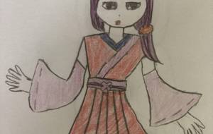 神社の少女 - ルイ