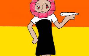 ようこそ!お客様。flowerガール - 宇佐山彩葉