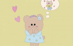 ベレー帽デビューしたくまみ。 - Junna