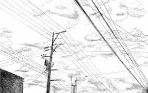 空と電線 - 中原涼