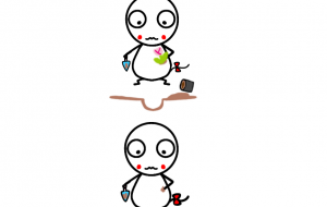 花植えぷにちゃん - しずく