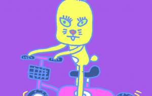 自転車うさぎ - 空叶論