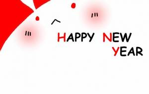 卯年年賀状キナコモチコ5 - 【イベント】2023年卯年年賀状ネットスクウェア×障がい者アート協会デザインコンテスト
