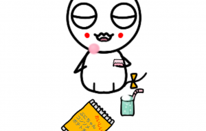おやつタイムミニぷにちゃん - しずく