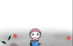 わかめ拾いぷにちゃん - しずく