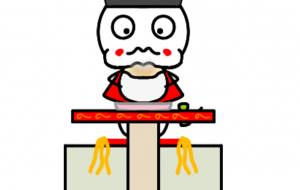 チャイナぷにちゃん肉まん食べ中 - しずく