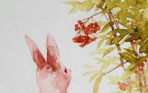 寿ぎ 兎 - 【イベント】2023年卯年年賀状ネットスクウェア×障がい者アート協会デザインコンテスト