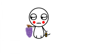 魅惑のぶどうぷにちゃん - しずく