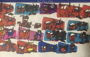 息子のひたすら落書き - N-hrt