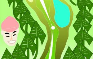 渋野プロと松山プロ - 菅原たんぽぽ