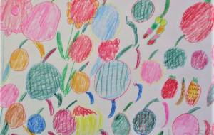 果物いっぱい - 岡本節子