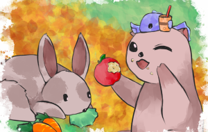 秋のお食事会 - 阿咲ミナモ
