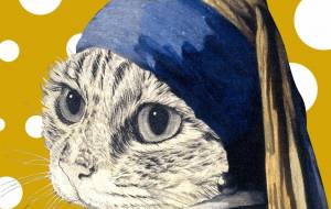 02 – フェルメール猫と飢餓をゼロに 〇生活と人権 - 【イベント】VAIABLEアートNFT 