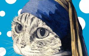 06 – フェルメール猫と安全な水とトイレを世界中に - 【イベント】VAIABLEアートNFT 