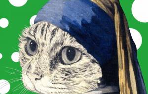 15 – フェルメール猫と陸の豊かさも守ろう - 【イベント】VAIABLEアートNFT 