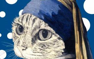 16 – フェルメール猫と平和と公正をすべての人に - 【イベント】VAIABLEアートNFT 